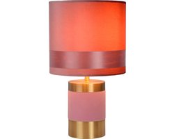 Lucide EXTRAVAGANZA FRIZZLE - Tafellamp - Ø 18 cm - 1xE14 - Roze