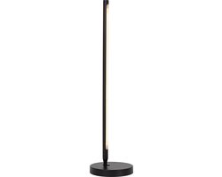 Lucide FINAN - Tafellamp - LED Dimbaar - 1x12W 2700K - Zwart