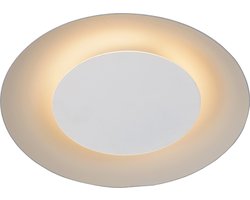 Lucide FOSKAL - Plafonnière (Plafondlamp) - Ø 21,5 cm - LED - 1x6W 2700K - Wit