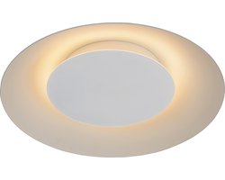 Lucide FOSKAL - Plafonnière (Plafondlamp) - Ø 34,5 cm - LED - 1x12W 2700K - Wit