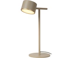 Lucide GIAN - Tafellamp - LED Dimbaar - 1x9W 2700K - Taupe