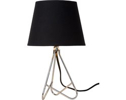 Lucide GITTA - Tafellamp - Ø 17 cm - 1xE14 - Chroom