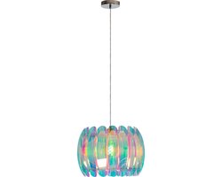 Lucide GLINSTAR - Hanglamp - Ø 40 cm - 1xE27 - Multicolor