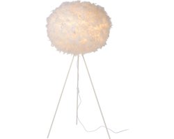Lucide GOOSY SOFT - Vloerlamp - Ø 50 cm - 1xE27 - Wit