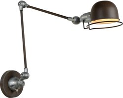 Lucide HONORE - Wandlamp - 1xE14 - Roest bruin