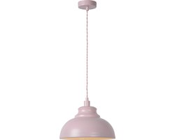 Lucide ISLA - Hanglamp - Ø 29 cm - 1xE14 - Roze