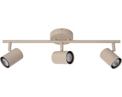 Lucide JOA - Plafondspot - 3xGU10 - Taupe