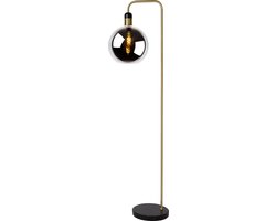 Lucide JULIUS - Vloerlamp - Ø 28 cm - 1xE27 - Fumé