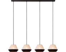 Lucide KALA - Hanglamp - 4xE14 - Taupe