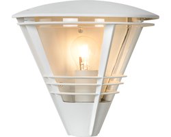 Lucide LIVIA - Wandlamp Binnen/Buiten - 1xE27 - IP44 - Wit