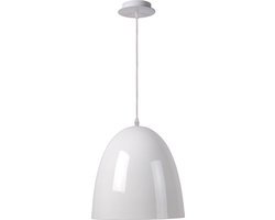 Lucide Loko - Hanglamp - Wit - E27 Dimbaar - 30 cm