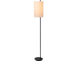 Lucide MAGIC - Vloerlamp - Ø 24 cm - 1xE27 - Zwart - Japandi