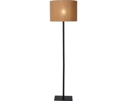 Lucide MAGIUS - Vloerlamp - Ø 42 cm - 1xE27 - Naturel - Japandi