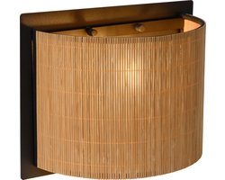 Lucide MAGIUS - Wandlamp - 1xE27 - Naturel - Japandi