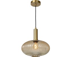 Lucide MALOTO - Hanglamp - Ø 30 cm - 1xE27 - Amber