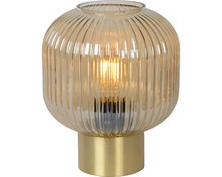 Lucide MALOTO - Tafellamp - Ø 20 cm - 1xE27 - Amber