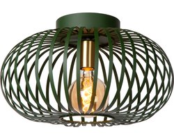 Lucide MANUELA - Plafonnière (Plafondlamp) - Ø 39,5 cm - 1xE27 - Groen