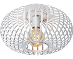 Lucide MANUELA - Plafonnière (Plafondlamp) - Ø 39,5 cm - 1xE27 - Wit