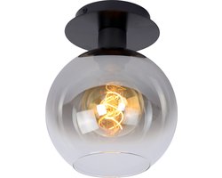 Lucide MARIUS - Plafonnière (Plafondlamp) - 1xE27 - Zwart