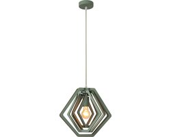 Lucide MAURO - Hanglamp Kinderkamer - 1xE27 - Groen