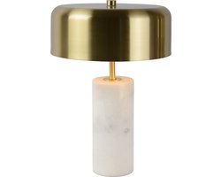 Lucide MIRASOL - Tafellamp - Ø 25 cm - 3xG9 - Wit