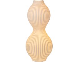 Lucide MOMORO - Tafellamp - 1xE14 - Wit - Japandi