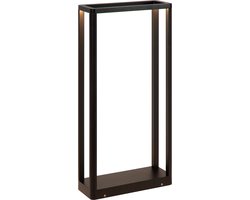Lucide NARVIK - Sokkellamp - LED - 1x9,2W 3000K - IP65 - Zwart