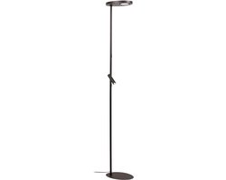 Lucide ORTOLAN - Vloerlamp - LED Dimbaar - CCT - 2700K/4000K - Zwart | Essential