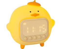 Lucide PINCHA DUCK - Oplaadbare Nachtlamp Kinderkamer - Accu/Batterij - LED 3 StepDim - 1x1,5W 2100K - Met muziekfunctie - Geel | Essential
