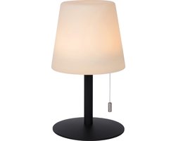 Lucide RIO - Oplaadbare Tafellamp Binnen/Buiten - Accu/Batterij - Ø 15,5 cm - LED Dimbaar - 1x1,8W 3000K - IP44 - RGB - Multicolor