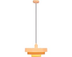 Lucide RUNA - Hanglamp - Ø 35 cm - 1xE27 - Roze | Essential