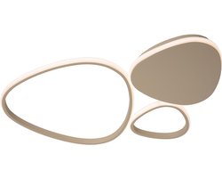 Lucide SAMLING - Plafonnière - LED Dimb. - CCT - 1x30W 2700K/4000K - Taupe
