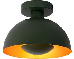 Lucide SIEMON - Plafonnière (Plafondlamp) - Ø 25 cm - 1xE27 - Groen