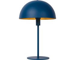 Lucide SIEMON - Tafellamp - Ø 25 cm - 1xE14 - Blauw