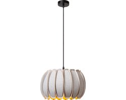 Lucide SPENCER - Hanglamp - Ø 30 cm - 1xE27 - Grijs