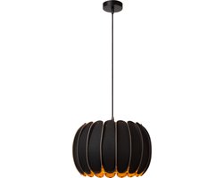 Lucide SPENCER - Hanglamp - Ø 30 cm - 1xE27 - Zwart