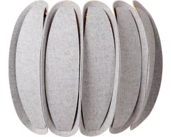 Lucide SPENCER - Wandlamp - 1xE27 - Grijs