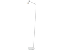 Lucide STIRLING - Oplaadbare Vloerlamp - Accu/Batterij - LED 3 StepDim - 1x3W 2700K - Wit
