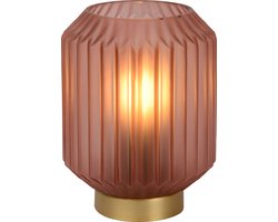 Lucide SUENO - Tafellamp - Ø 13 cm - 1xE14 - Roze