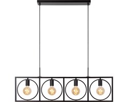 Lucide SUUS - Hanglamp - 4xE27 - Zwart