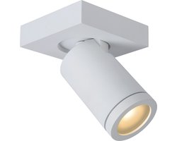 Lucide TAYLOR - Plafondspot (Plafondlamp) Badkamer - LED Dim to warm - GU10 - 1x5W 2200K/3000K - IP44 - Wit