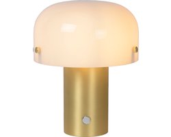 Lucide TIMON - Tafellamp - 1xE14 - Mat Goud / Messing