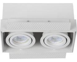 Lucide TRIMLESS - Inbouwspot - 2xGU10 - Wit