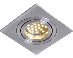 Lucide TUBE - Inbouwspot - 1xGU10 - Mat chroom