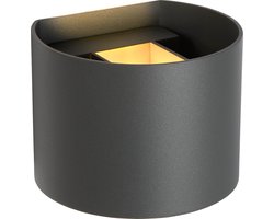 Lucide XIO - Wandlamp - LED Dimbaar - G9 - 1x3,5W 2700K - Verstelbare stralingshoek - Grijs