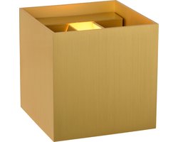 Lucide XIO - Wandlamp - LED Dimbaar - G9 - 1x4W 2700K - Verstelbare stralingshoek - Mat Goud / Messing