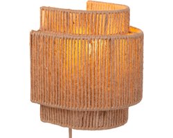 Lucide YUKI - Wandlamp - 1xE14 - Taupe