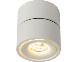 Lucide YUMIKO - Plafondspot (Plafondlamp) - Ø 7,8 cm - LED Dimbaar - 1x10W 2700K - Wit