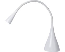Lucide ZOZY - Bureaulamp - LED Dimbaar - 1x4W 3000K - Wit