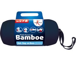 Lucovitaal Bamboe pinda kussentje (blauw) (1st)
